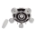 Spotlamp ARONA 5xE27/15W/230V+LED zwart