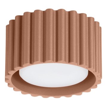 Spotlamp AURA 1xGX53/10W/230V Ø 10 cm bruin