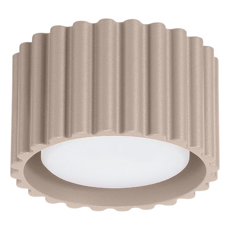 Spotlamp AURA 1xGX53/10W/230V Ø 10 cm taupe