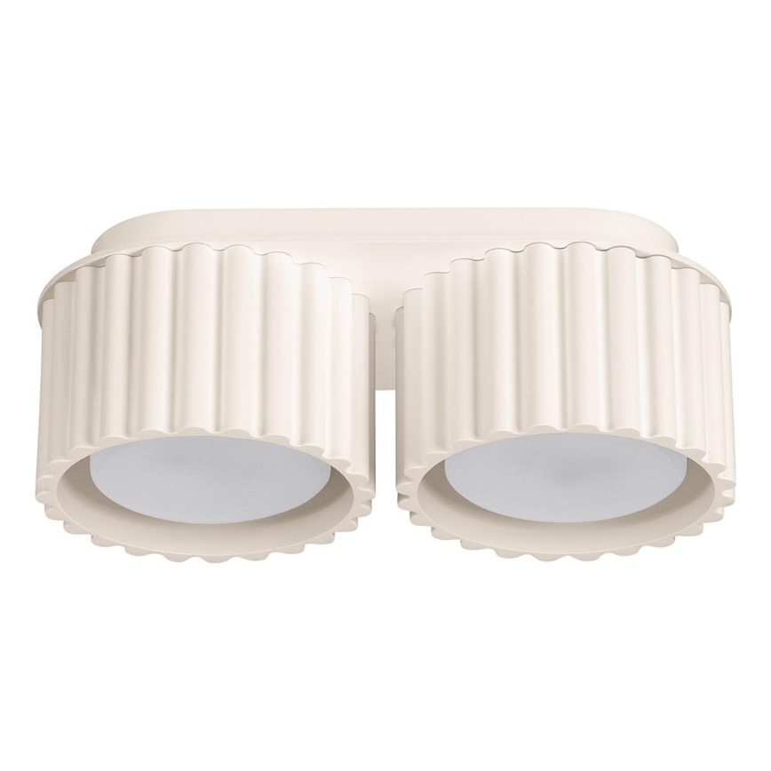 Spotlamp AURA 2xGX53/10W/230V crème