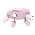 Spotlamp FUN 5xGU10/8W/230V roze
