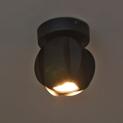 Spotlamp GAMBIT 1xGU10/10W/230V zwart