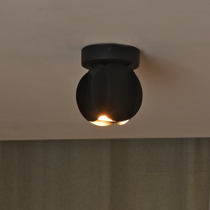 Spotlamp GAMBIT 1xGU10/10W/230V zwart