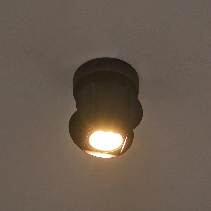 Spotlamp GAMBIT 1xGU10/10W/230V zwart