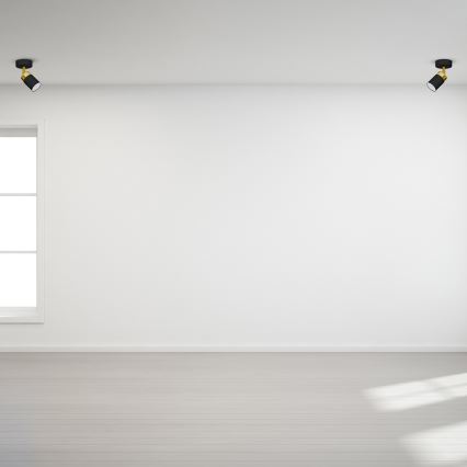 Spotlamp JOKER 1xGU10/25W/230V zwart/goud