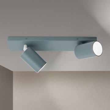 Spotlamp PENN 2xGU10/13W/230V grijs