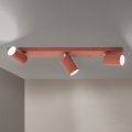 Spotlamp PENN 3xGU10/13W/230V baksteenrood