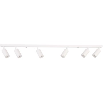 Spotlamp PIPE 6xGU10/10W/230V wit