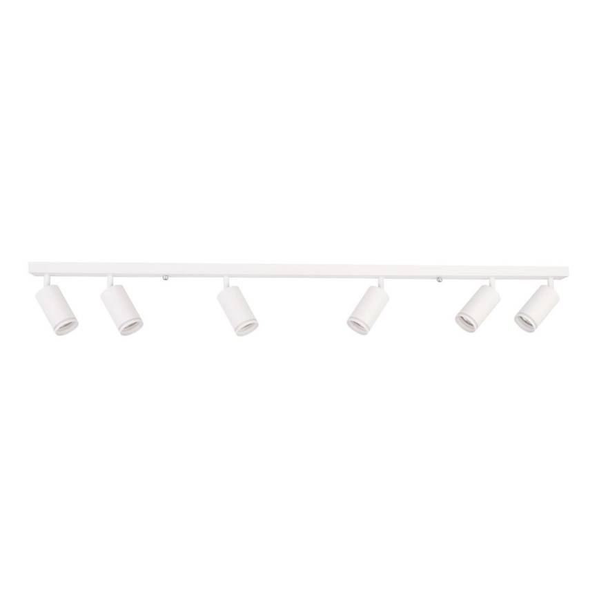 Spotlamp PIPE 6xGU10/10W/230V wit