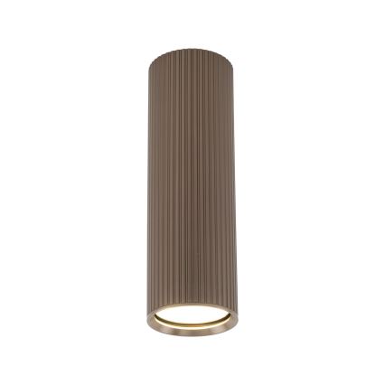Spotlamp TUNE M 1xGU10/10W/230V 17 cm bruin