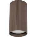 Spotlamp TUNE S 1xGU10/10W/230V 10 cm bruin