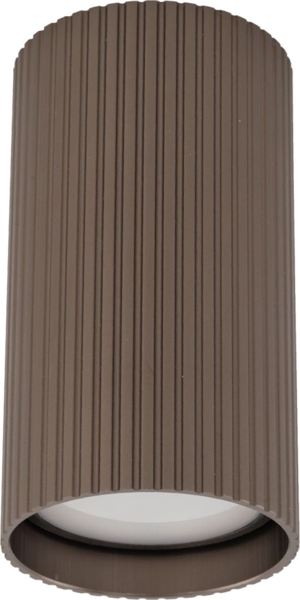 Spotlamp TUNE S 1xGU10/10W/230V 10 cm bruin