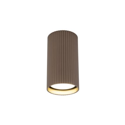 Spotlamp TUNE S 1xGU10/10W/230V 10 cm bruin