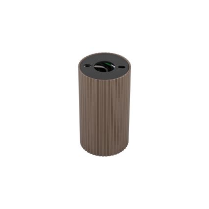 Spotlamp TUNE S 1xGU10/10W/230V 10 cm bruin
