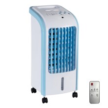 Staande Airconditioner KLOD 80W/230V wit/blauw + afstandsbediening