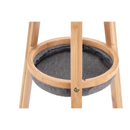 Staande kapstok 177x52 cm bruin