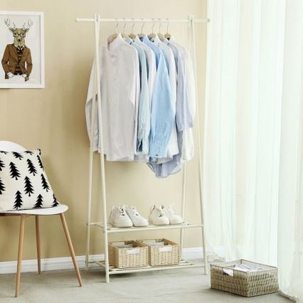 Staande kapstok LINEA, wit