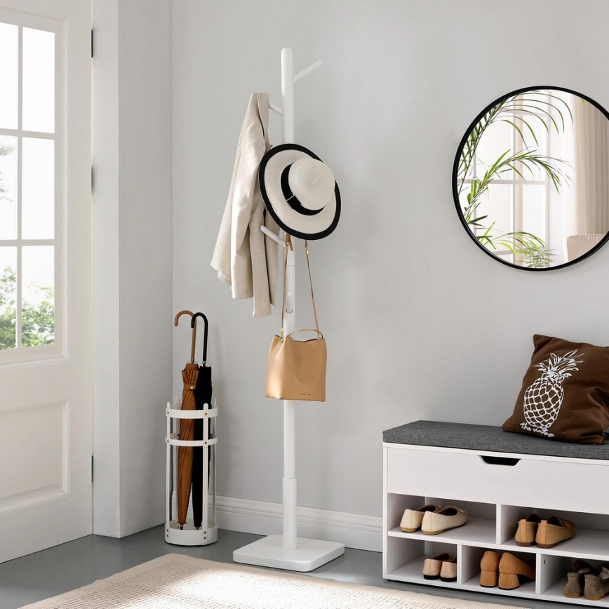 Staande kapstok LINEA wit