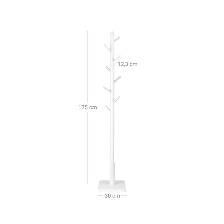 Staande kapstok LINEA wit