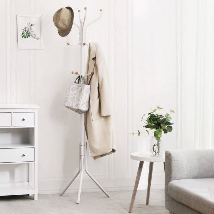 Staande kapstok LINEA wit