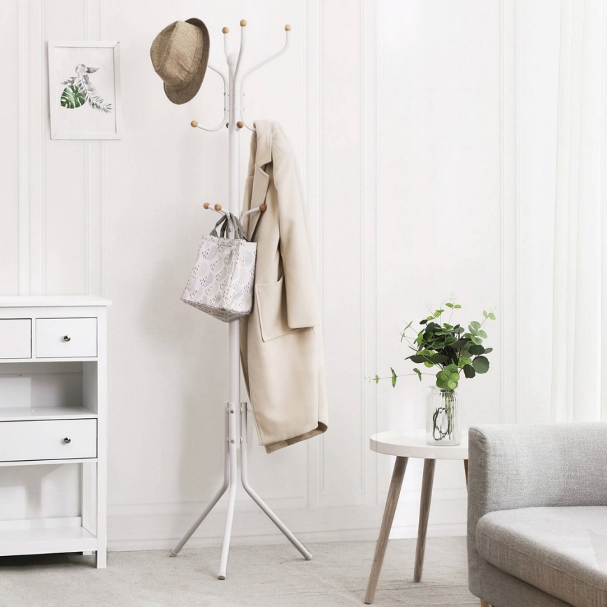 Staande kapstok LINEA wit
