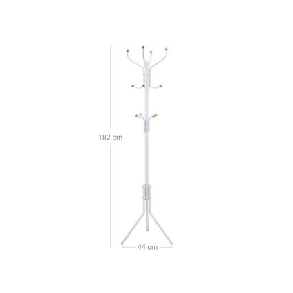 Staande kapstok LINEA wit