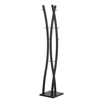 Staande kapstok VALET 179x35 cm zwart