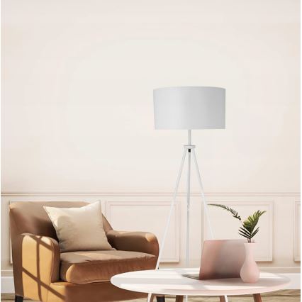 Staande lamp 1x E27, 40 W, 230 V, wit