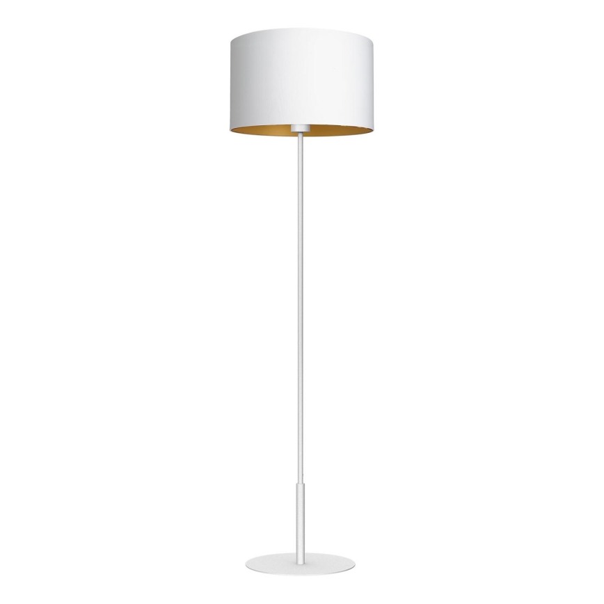 Staande lamp ARDEN 1xE27/60W/230V wit/gouden