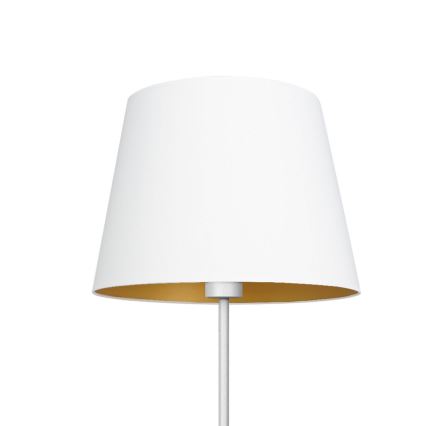 Staande lamp ARDEN 1xE27/60W/230V wit/gouden