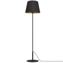Staande Lamp ARDEN 1xE27/60W/230V zwart/gouden