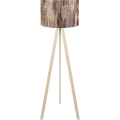 Staande lamp AYD 1xE27/40W/230V bruin/beige