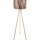 Staande lamp AYD 1xE27/40W/230V bruin/beige