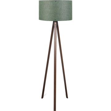 Staande lamp AYD 1xE27/40W/230V bruin/groen