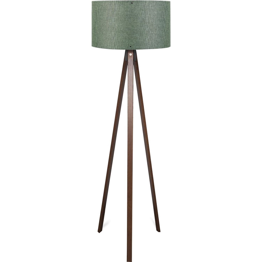 Staande lamp AYD 1xE27/40W/230V bruin/groen
