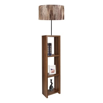 Staande lamp AYD 1xE27/40W/230V bruin