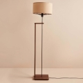Staande lamp AYD 1xE27/40W/230V bruin