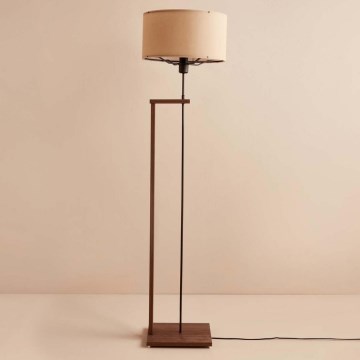 Staande lamp AYD 1xE27/40W/230V bruin