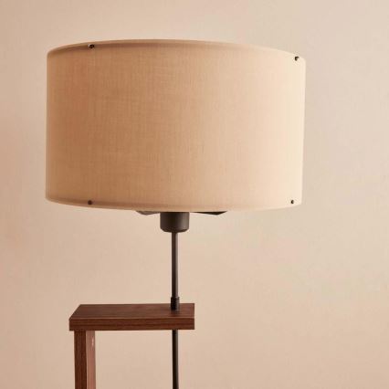 Staande lamp AYD 1xE27/40W/230V bruin