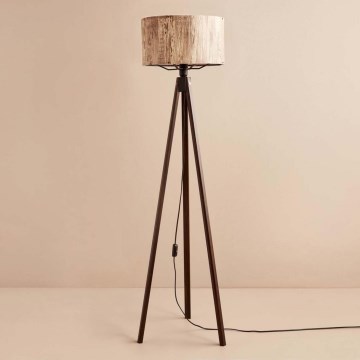 Staande lamp AYD 1xE27/40W/230V bruin