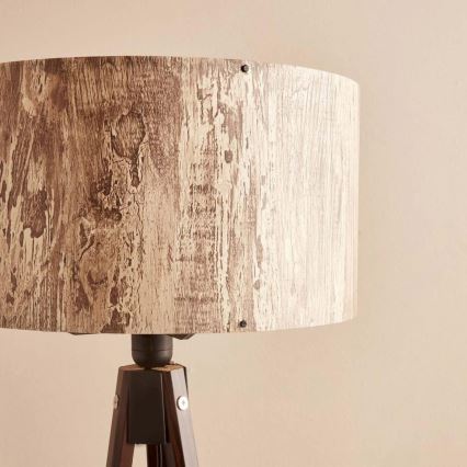 Staande lamp AYD 1xE27/40W/230V bruin