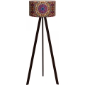 Staande lamp AYD 1xE27/40W/230V bruin/multicolor