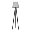 Staande Lamp CONE 1xE27/60W/230V wenge grijs