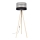 Staande lamp CORAL 1xE27/60W/230V beige/zwart/grijs/goud