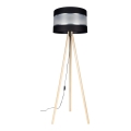 Staande lamp CORAL 1xE27/60W/230V beige/zwart/mat chroom