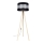 Staande lamp CORAL 1xE27/60W/230V beige/zwart/mat chroom