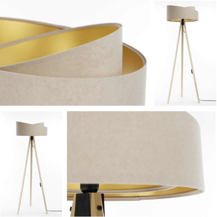 Staande lamp GALAXY 1xE27/60W/230V beige