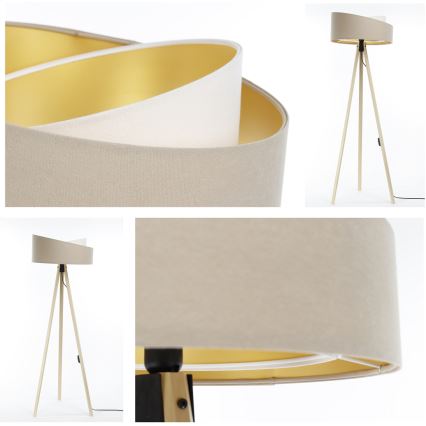 Staande lamp GALAXY 1xE27/60W/230V beige
