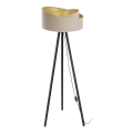 Staande lamp GALAXY 1xE27/60W/230V beige/wenge
