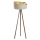 Staande lamp GALAXY 1xE27/60W/230V beige/wenge